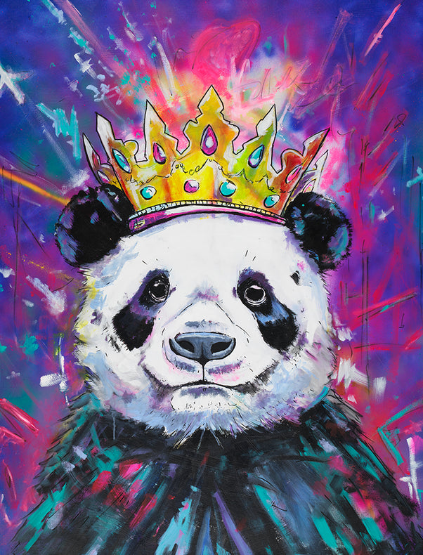 Panda av gatekunstneren HWK