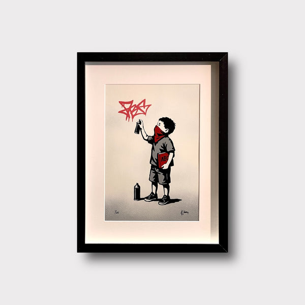 Learn Your ABC's | Original | Red – Underground Gallery