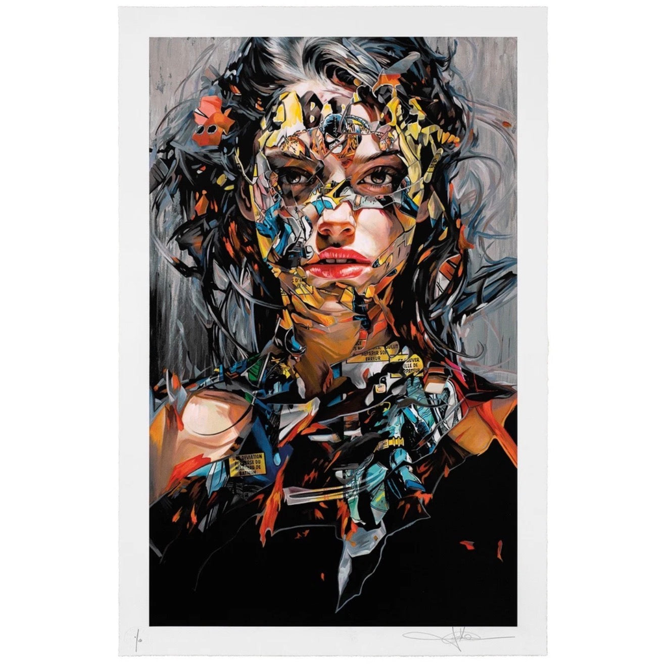 版画 SANDRA CHEVRIER & MARTIN WHATSON ED 295 z Sandra Chevrier & Martin Whatson La Cage et les deux âmes